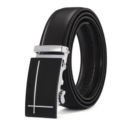 2020 Famous Brand Belt Men Top Quality Genuine Luxury Leather Belts for Men Strap Male Metal Automatic Buckle men belts