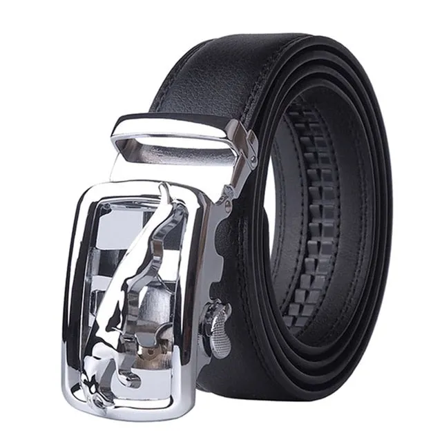 2020 Famous Brand Belt Men Top Quality Genuine Luxury Leather Belts for Men Strap Male Metal Automatic Buckle men belts