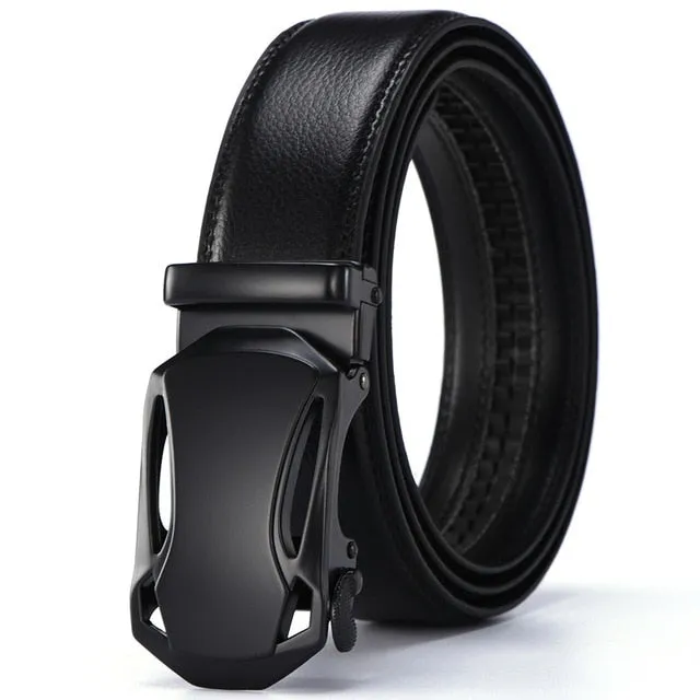 2020 Famous Brand Belt Men Top Quality Genuine Luxury Leather Belts for Men Strap Male Metal Automatic Buckle men belts