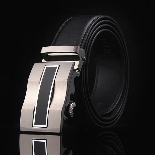 2020 Famous Brand Belt Men Top Quality Genuine Luxury Leather Belts for Men Strap Male Metal Automatic Buckle men belts