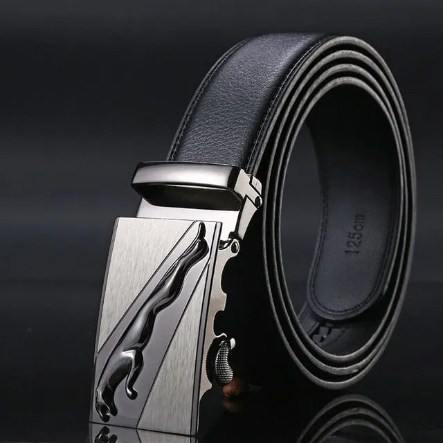 2020 Famous Brand Belt Men Top Quality Genuine Luxury Leather Belts for Men Strap Male Metal Automatic Buckle men belts