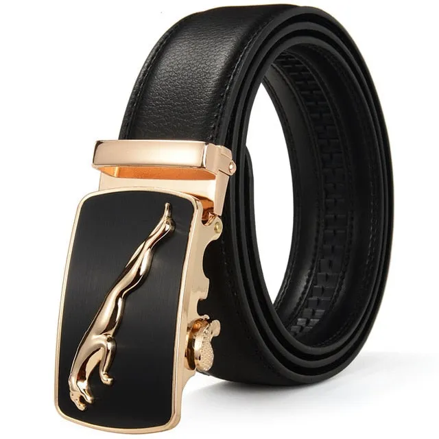 2020 Famous Brand Belt Men Top Quality Genuine Luxury Leather Belts for Men Strap Male Metal Automatic Buckle men belts