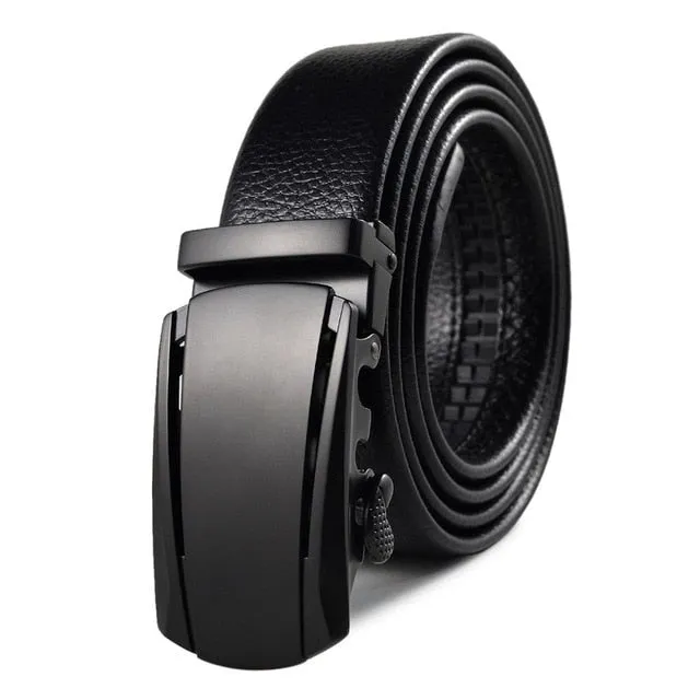 2020 Famous Brand Belt Men Top Quality Genuine Luxury Leather Belts for Men Strap Male Metal Automatic Buckle men belts