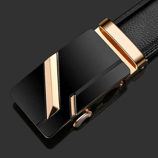 2020 Famous Brand Belt Men Top Quality Genuine Luxury Leather Belts for Men Strap Male Metal Automatic Buckle men belts