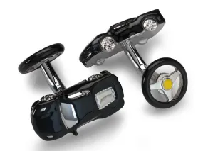 Babette Wasserman Sports Car Cufflinks