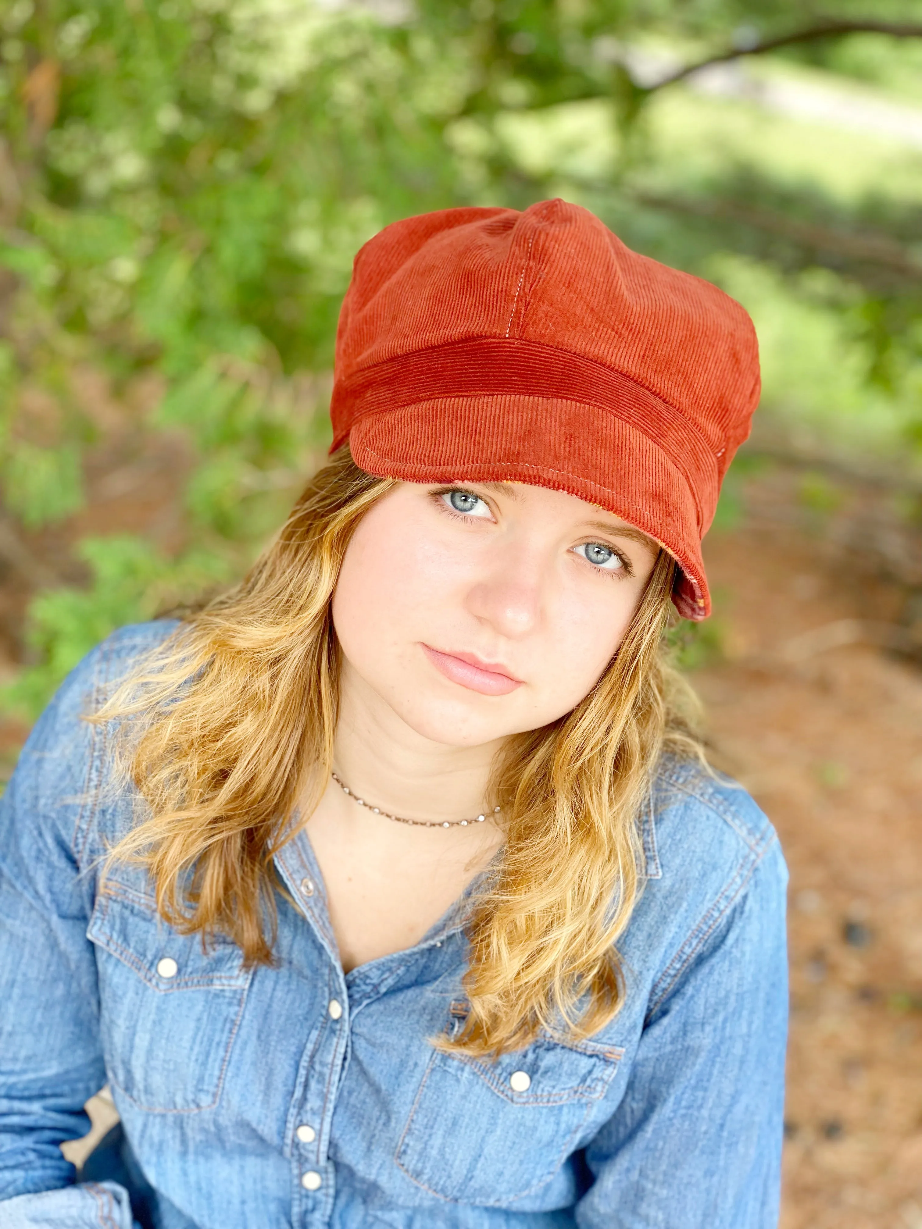 Baker Boy Newsboy Hat for Women