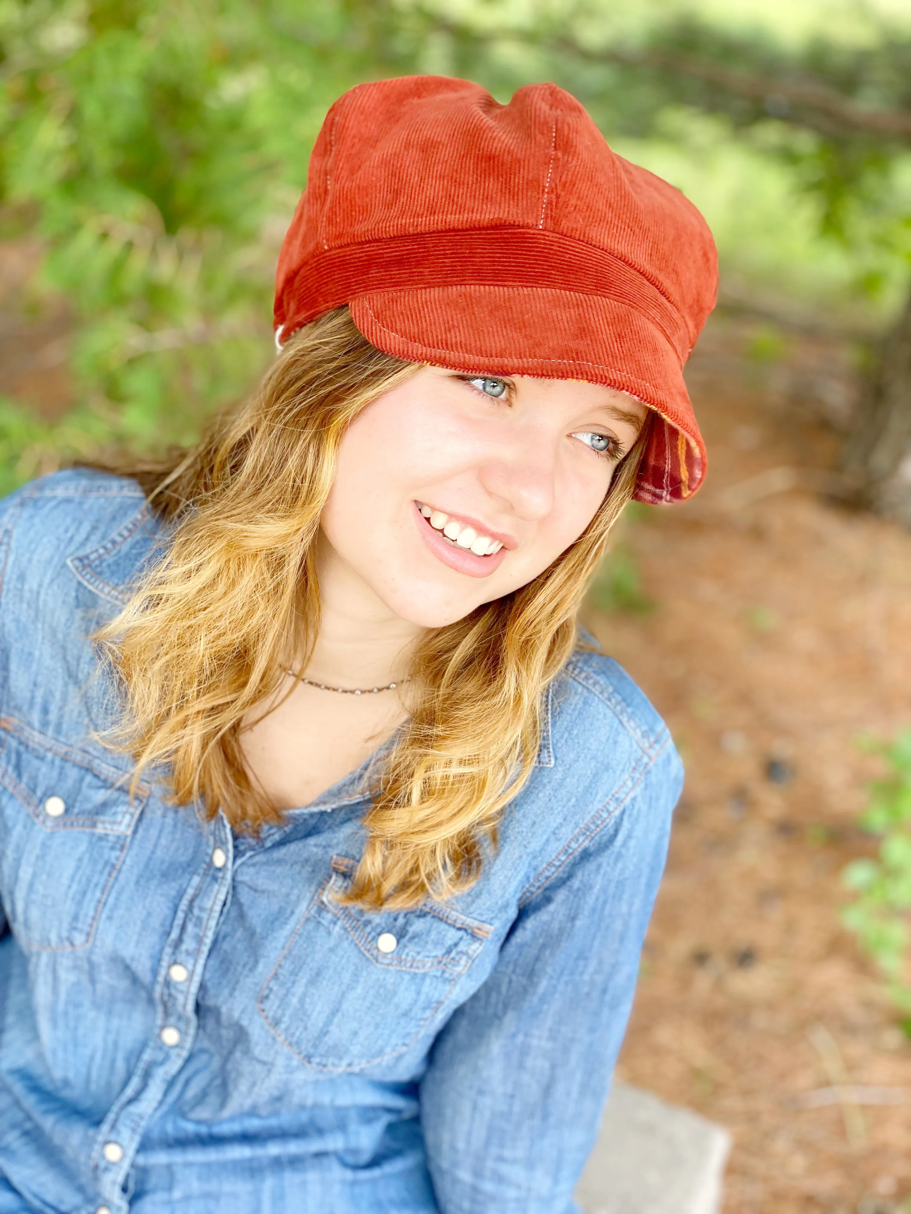 Baker Boy Newsboy Hat for Women