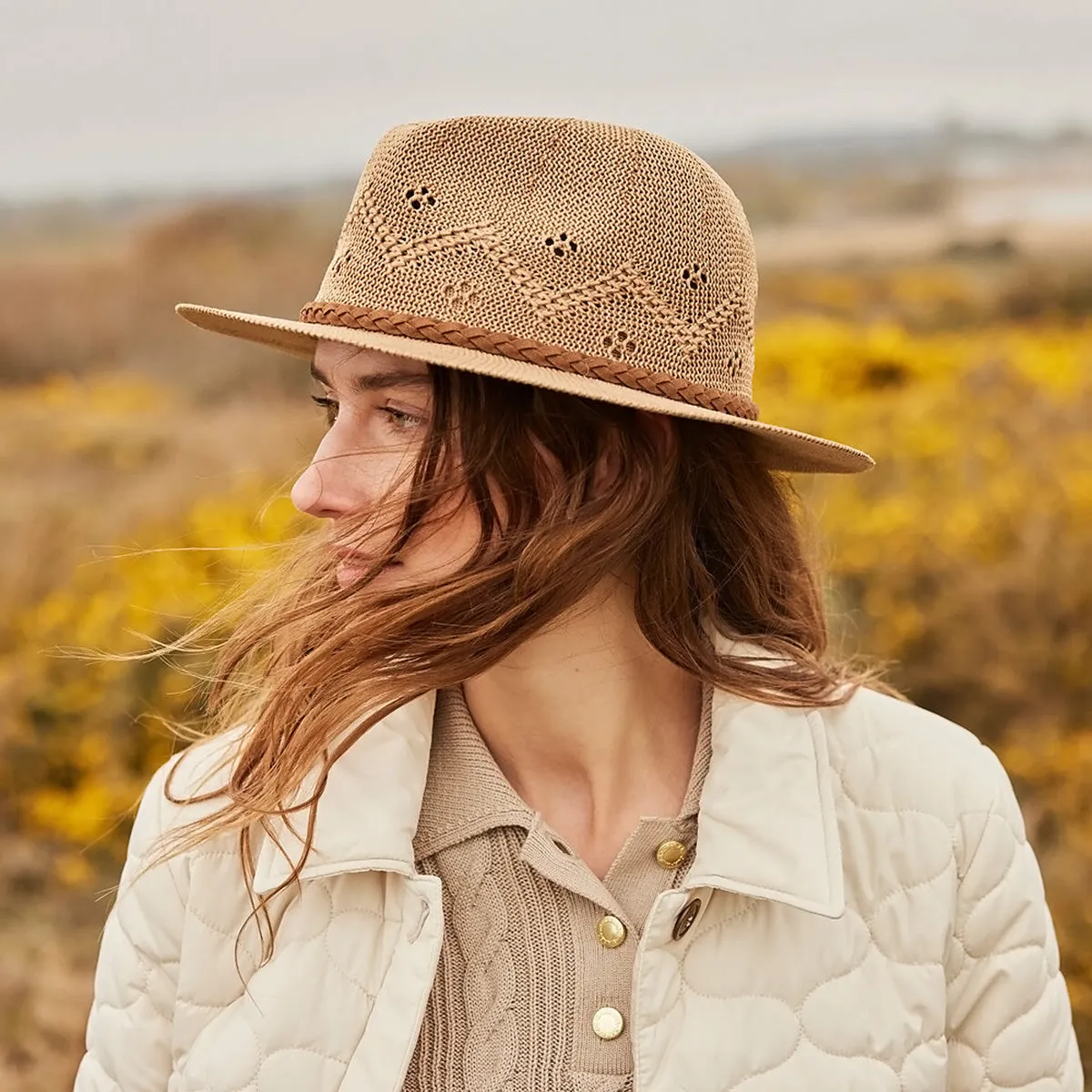 Barbour Flowerdale Trilby Summer Hat