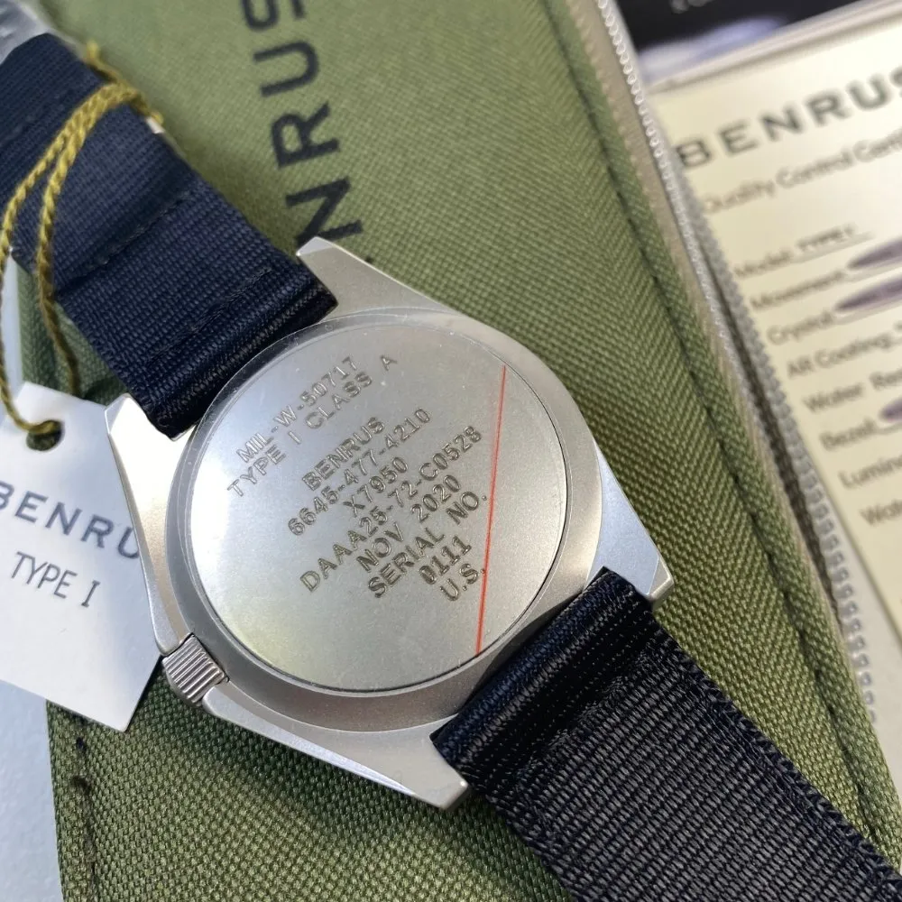 Benrus Type 1 Limited Edition (Hodinkee Re-Issue)