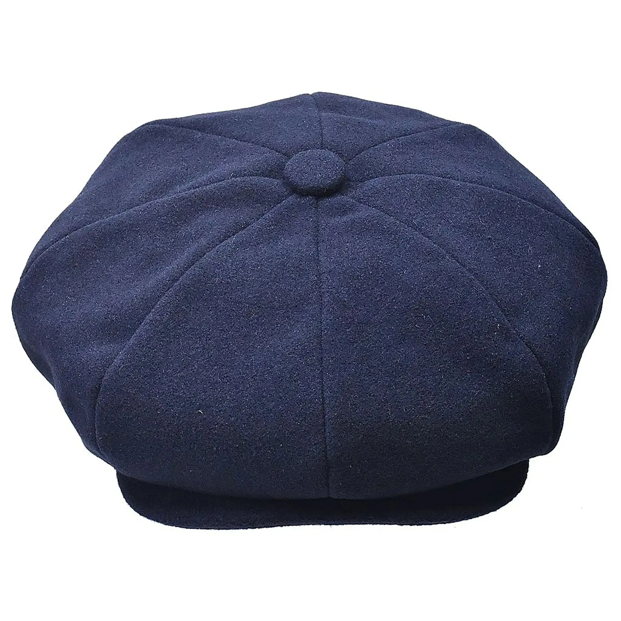 Bruno Capelo Melton Wool Newsboy Cap