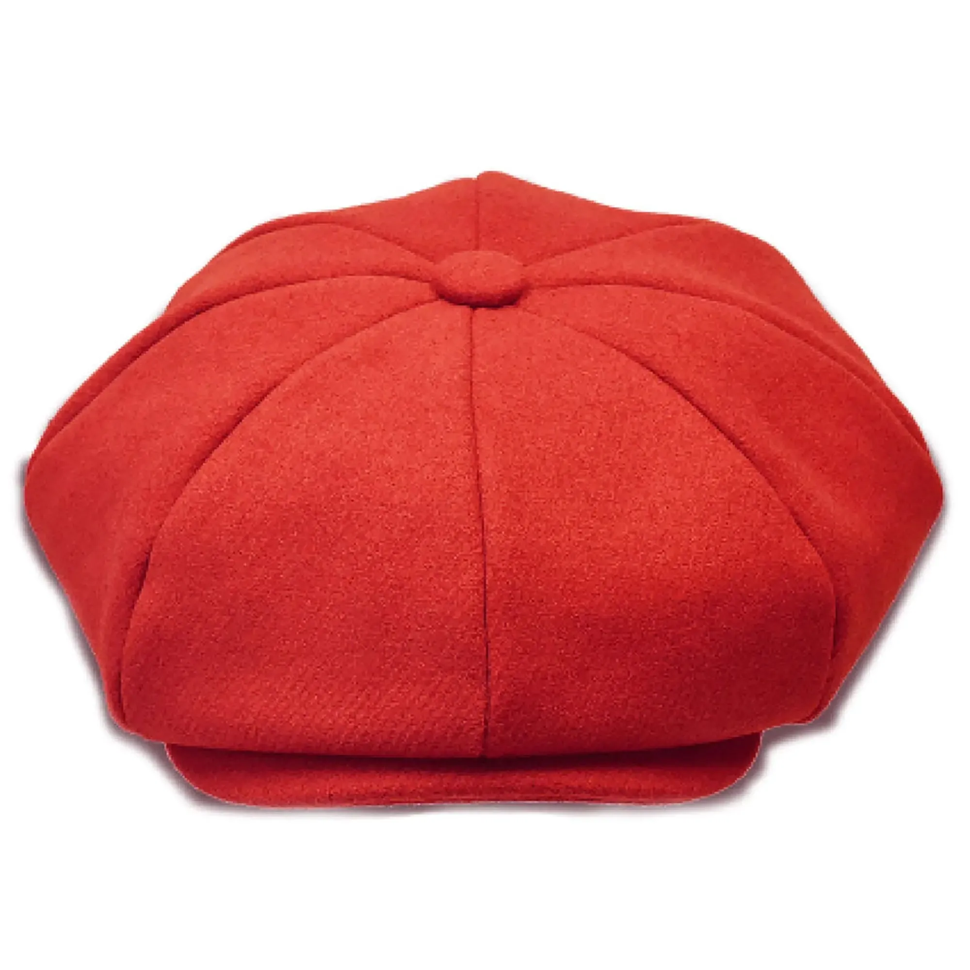 Bruno Capelo Melton Wool Newsboy Cap