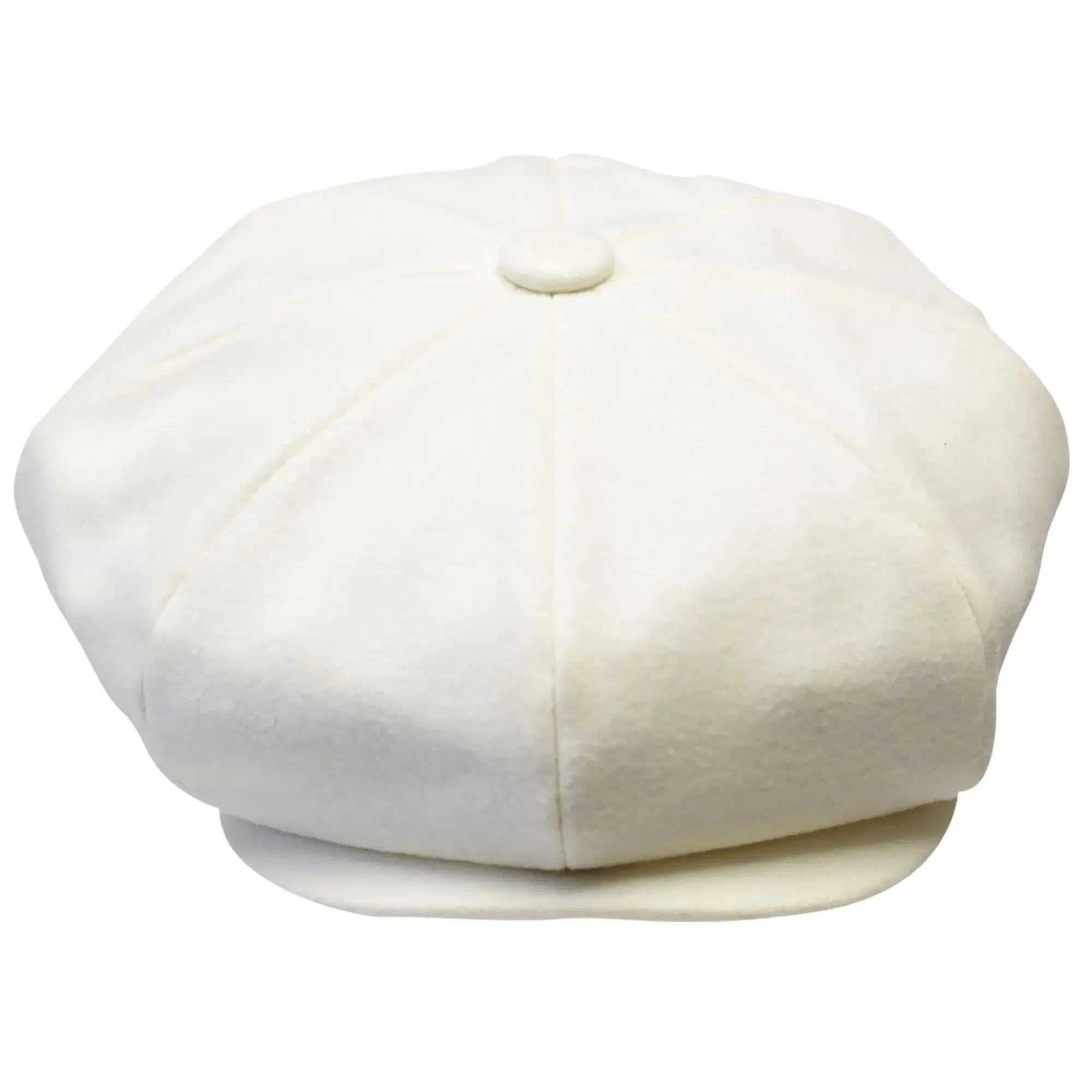 Bruno Capelo Melton Wool Newsboy Cap