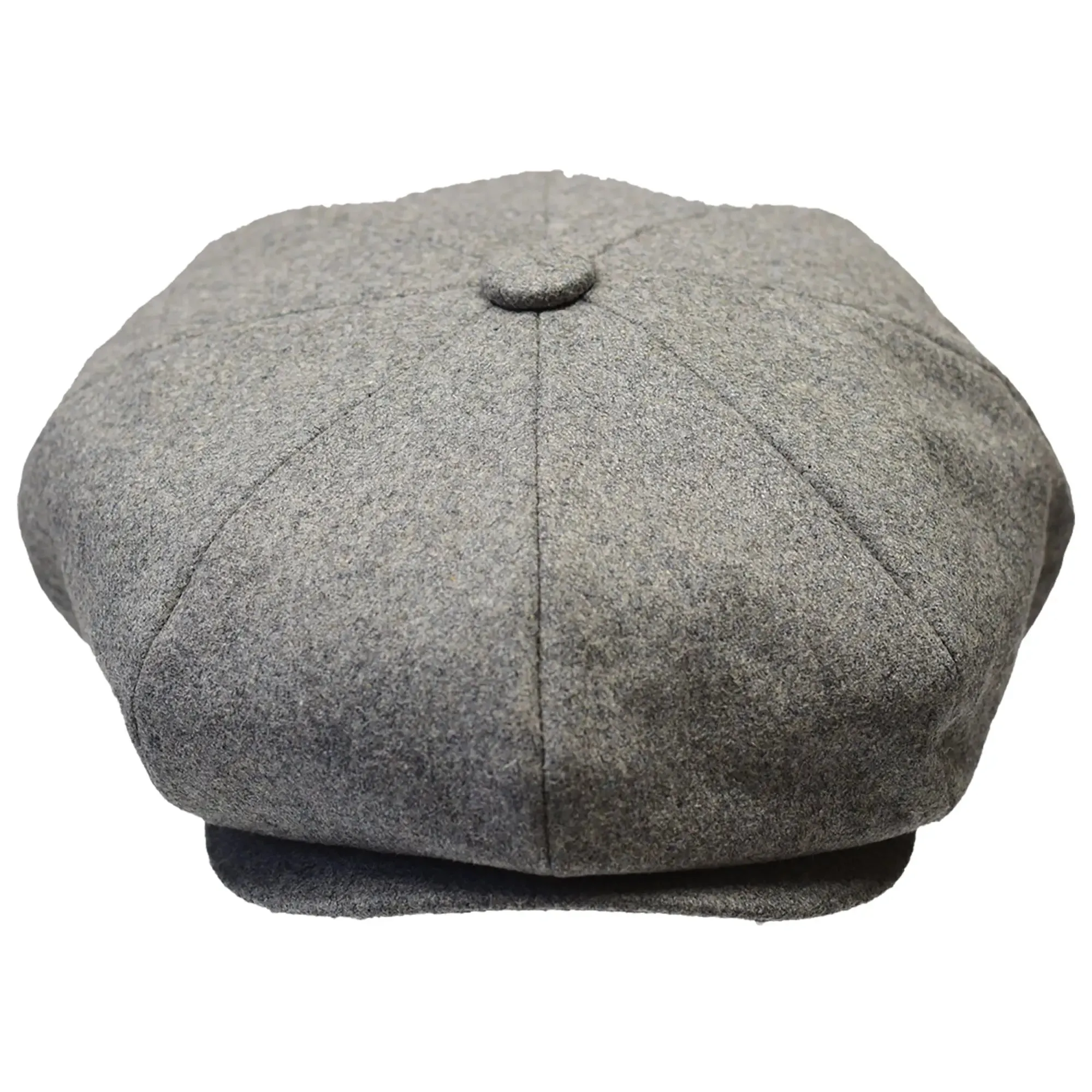 Bruno Capelo Melton Wool Newsboy Cap