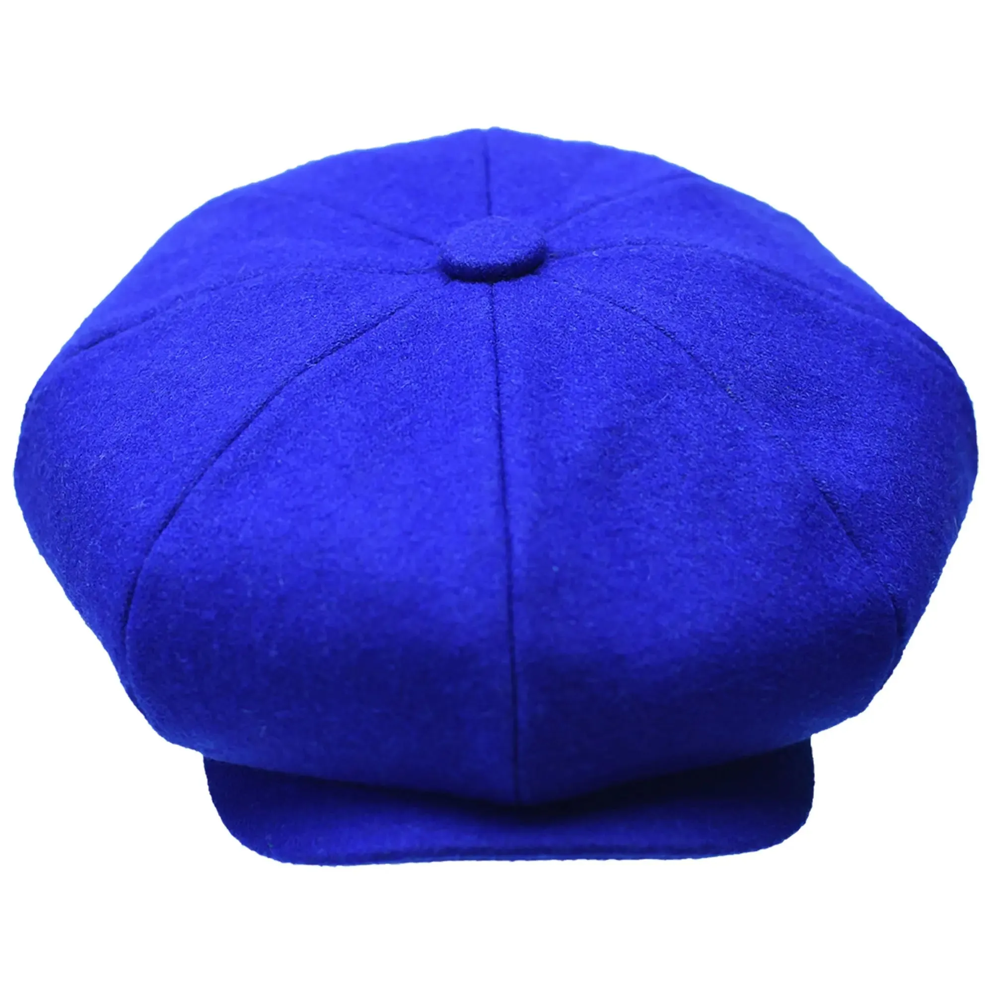 Bruno Capelo Melton Wool Newsboy Cap