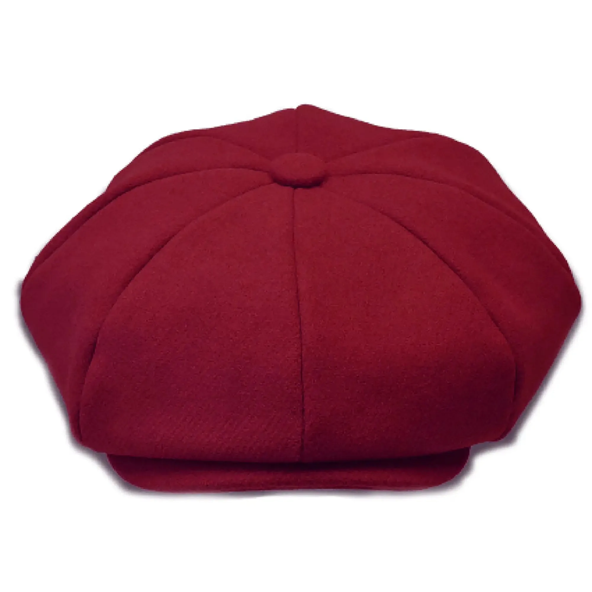 Bruno Capelo Melton Wool Newsboy Cap