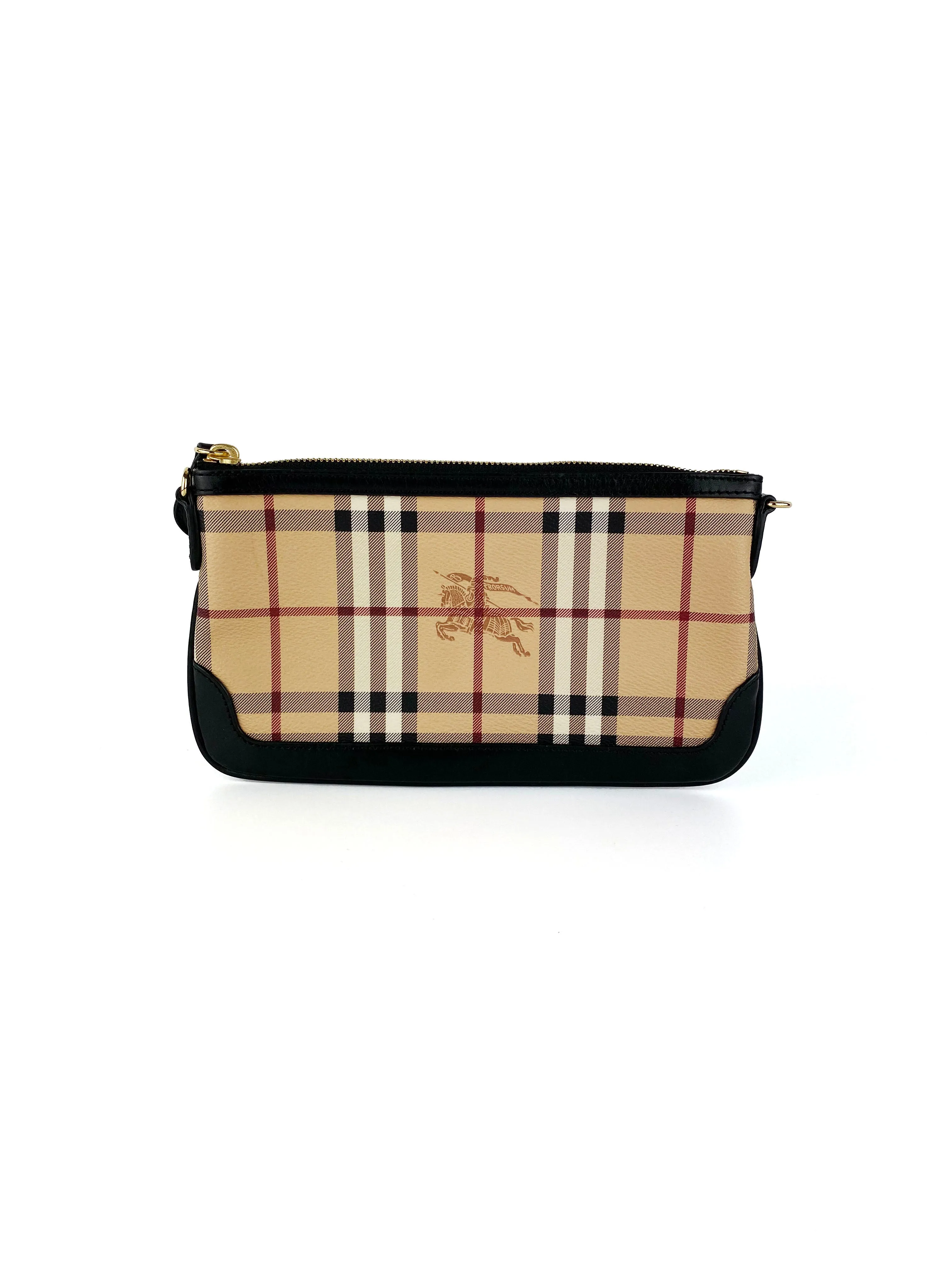 Burberry Haymarket Check Mini Shoulder Bag