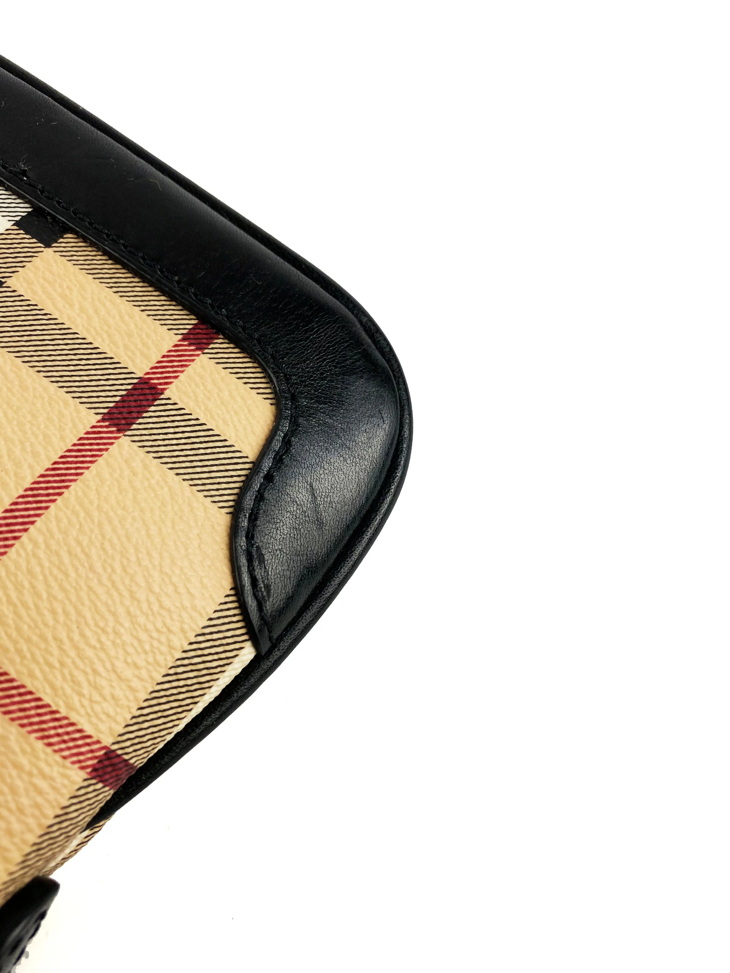 Burberry Haymarket Check Mini Shoulder Bag