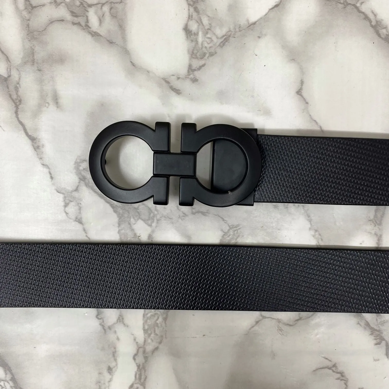 Classic 8 Pattern Formal Design Leather Strap Belt -JonasParamount