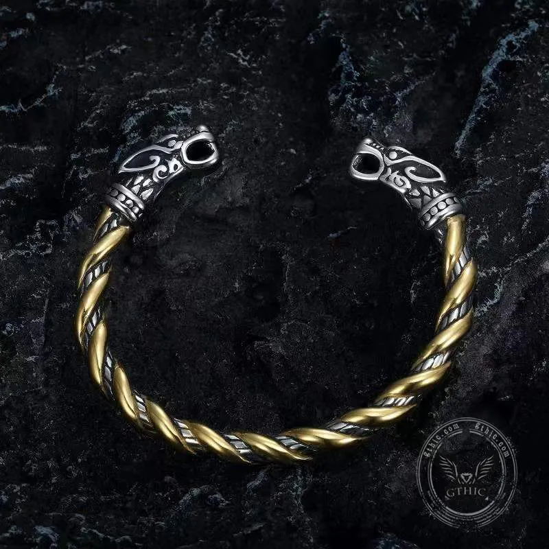 Detailed Dragon Stainless Steel Beast Bracelet