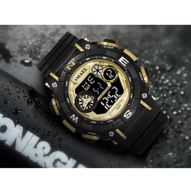 Digital Wristwatches Sports Waterproof Watch