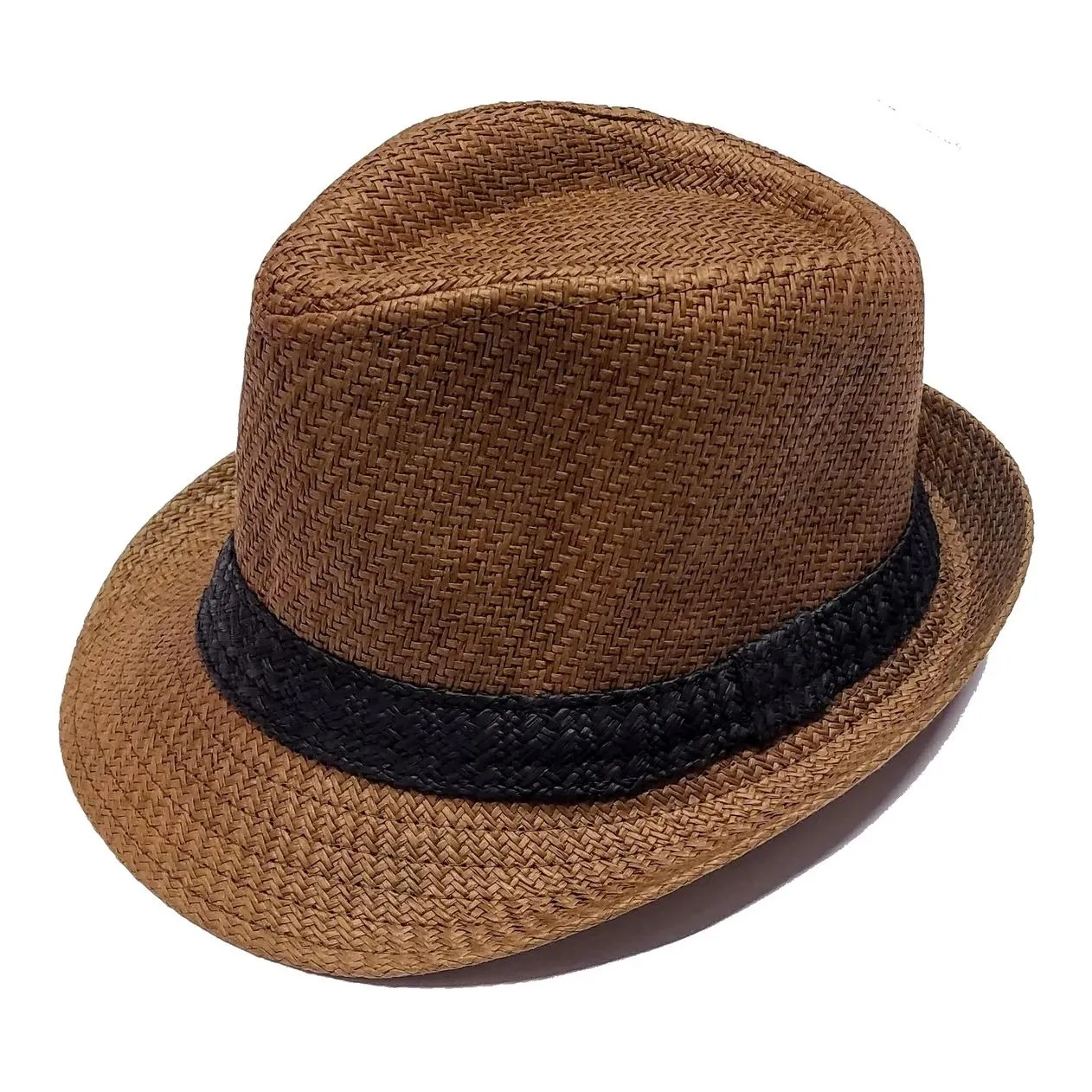 Dobbs Mini Straw Trilby Hat