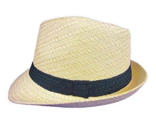 Dobbs Mini Straw Trilby Hat