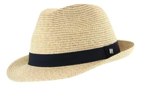 Evoke Flexibraid Harley Unisex Trilby - Natural