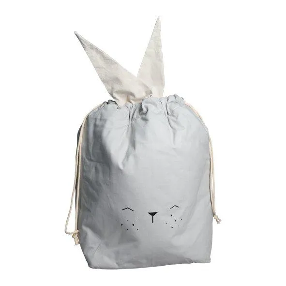 Fabelab Storage Bag Icy Grey Bunny - Large