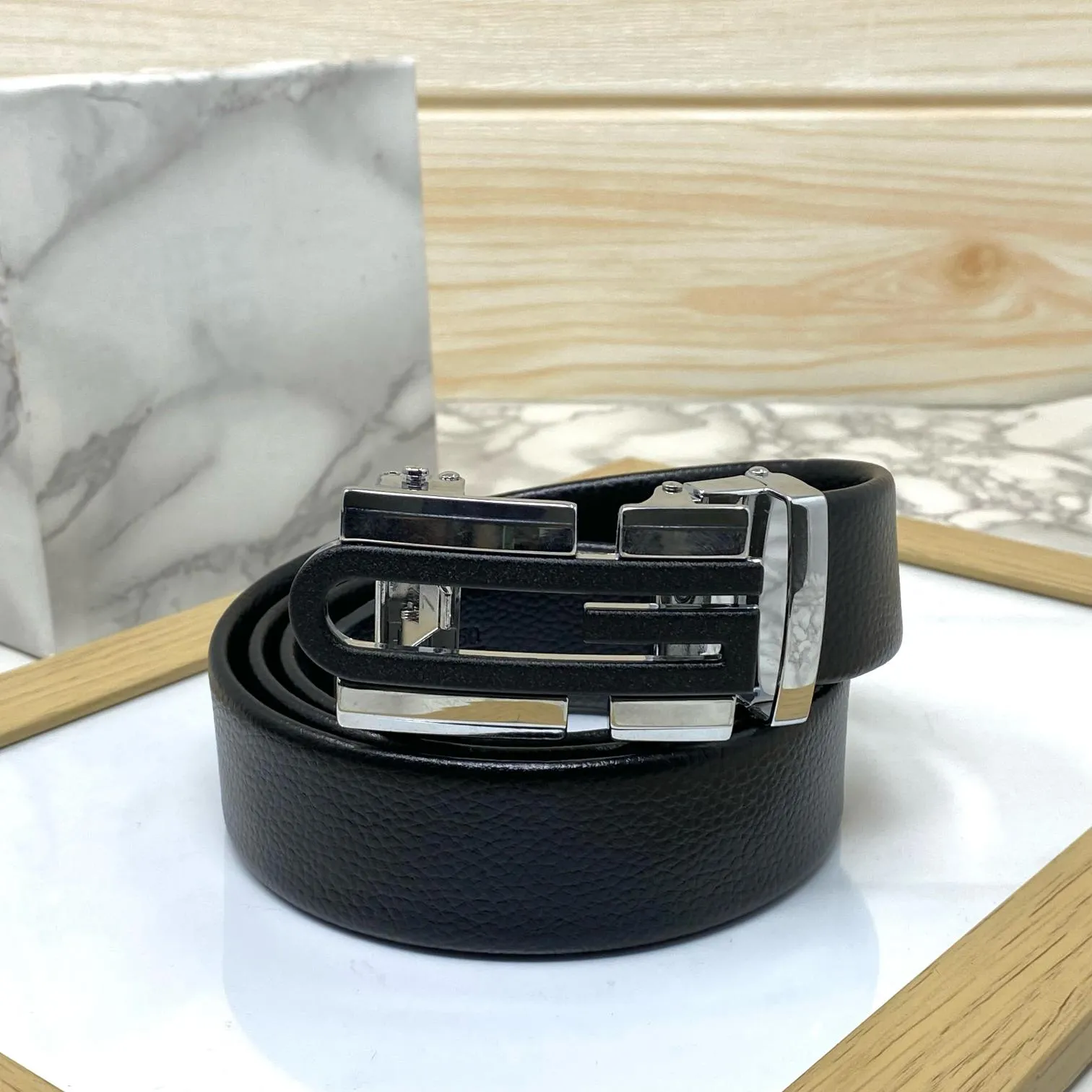 Fashionable Auto Lock Formal Belt With Adjustable Feature-JonasParamount