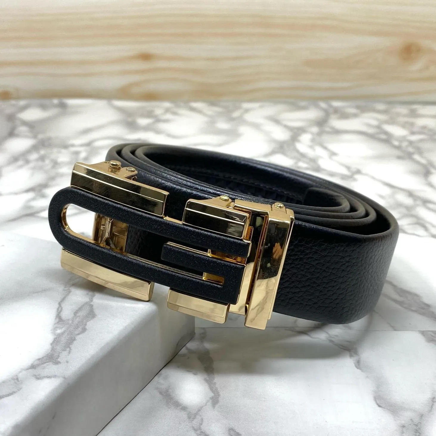 Fashionable Auto Lock Formal Belt With Adjustable Feature-JonasParamount