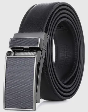 Gallery Seven Leather Ratchet Belt For Men - Adjustable Click Belt - Casual Dress Belt