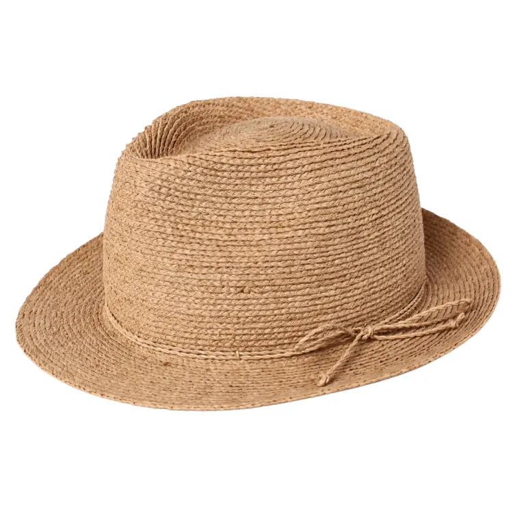 GC Hats Miami Raffia Trilby - Natural