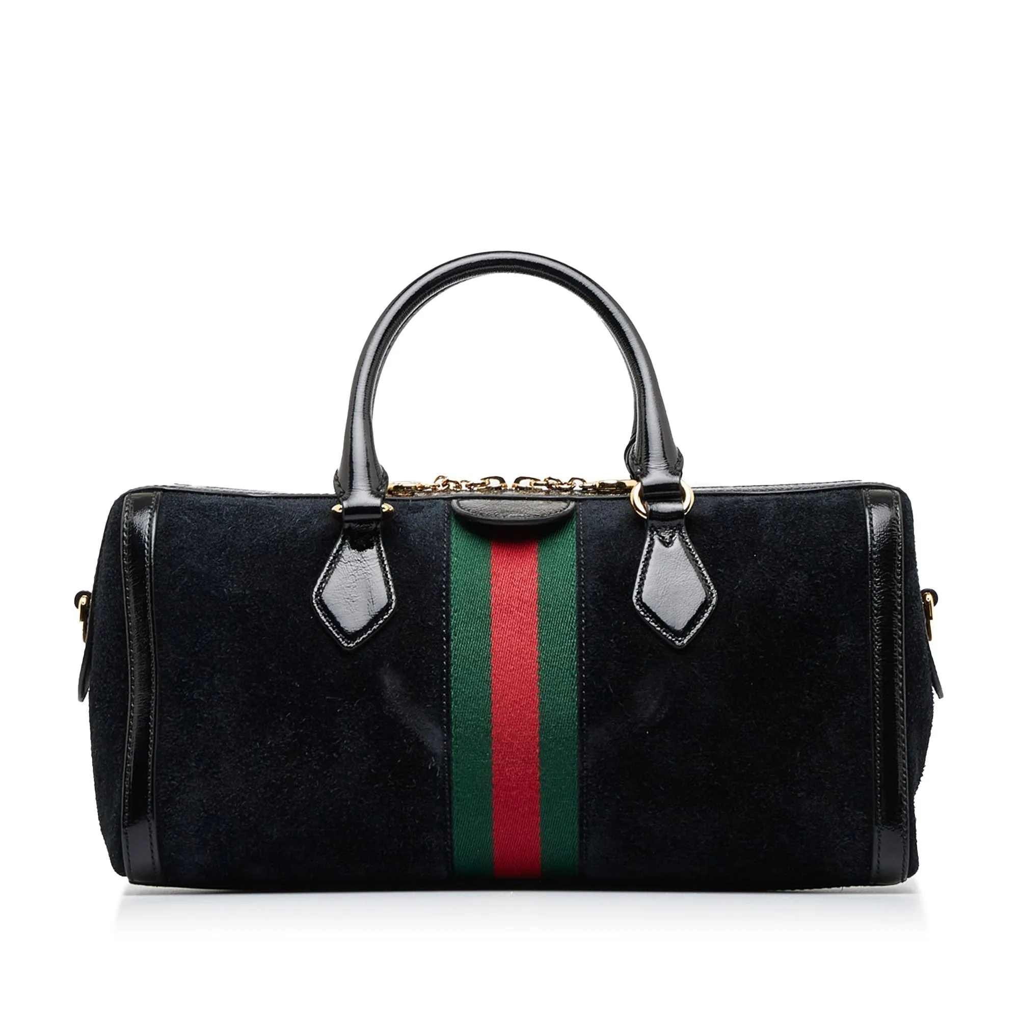 GUCCI Ophidia Suede Satchel