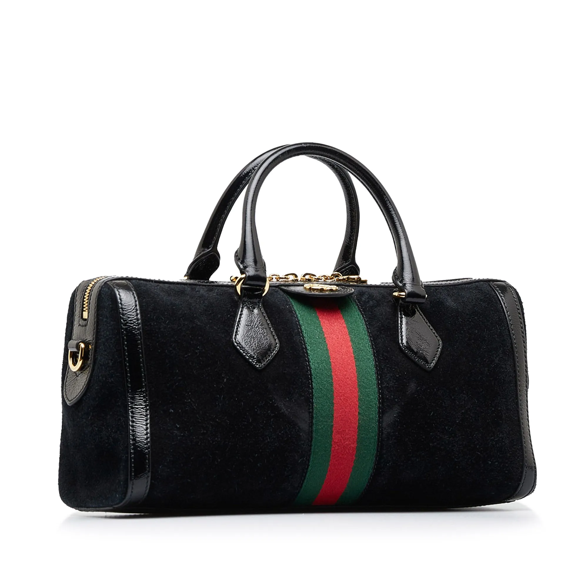 GUCCI Ophidia Suede Satchel