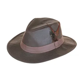 Heather Rambler Wax Trilby Hat