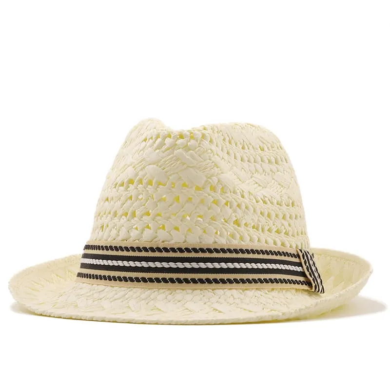 Kirk Summer Straw Trilby Hat