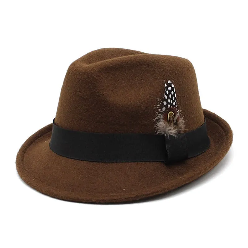 Kolding Feather Trilby Hat