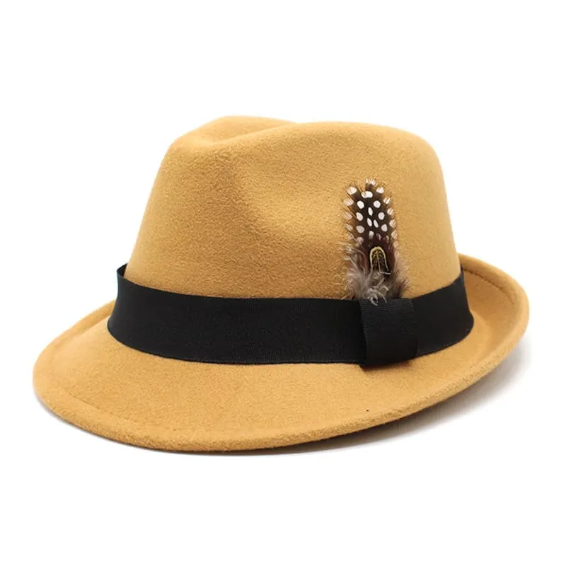 Kolding Feather Trilby Hat