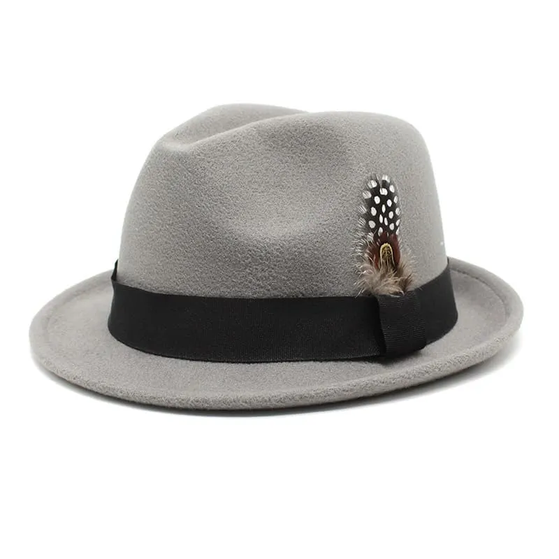 Kolding Feather Trilby Hat