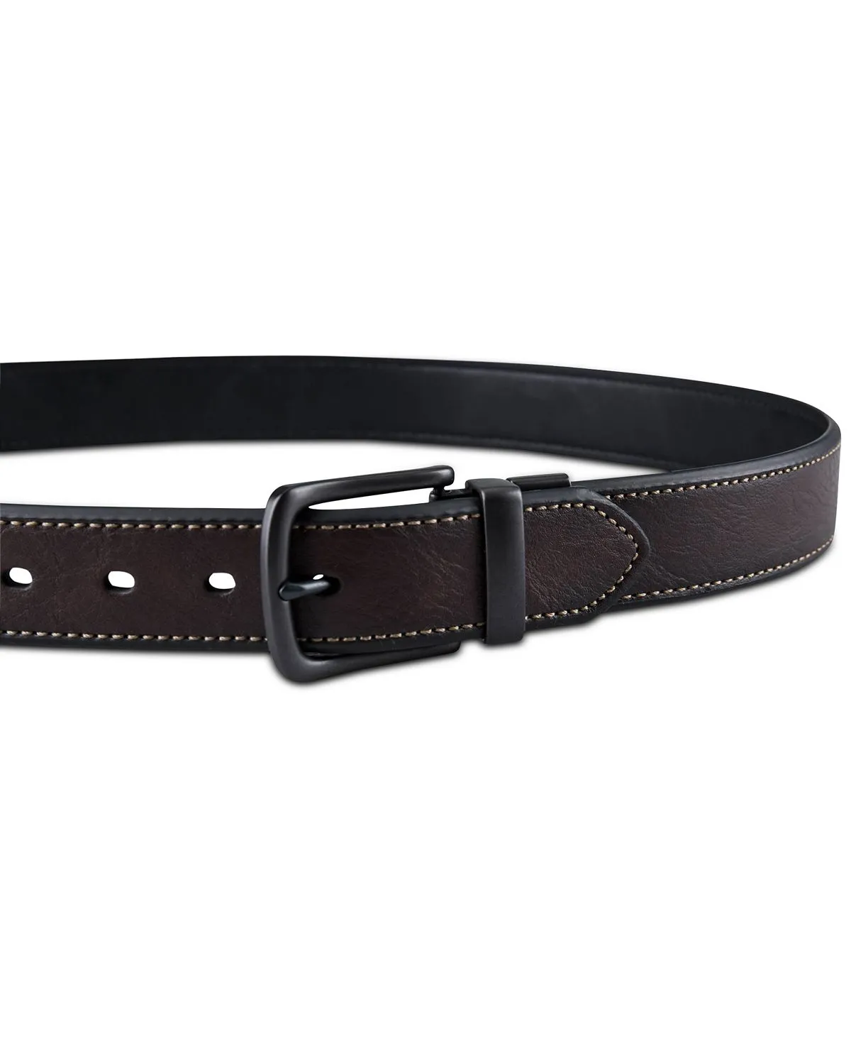 Levi's Men's Reversible Belt with Contrast Stitching