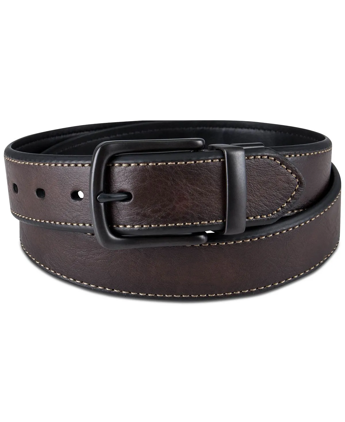 Levi's Men's Reversible Belt with Contrast Stitching