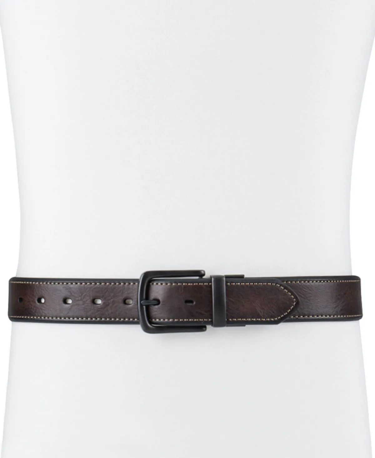 Levi's Men's Reversible Belt with Contrast Stitching