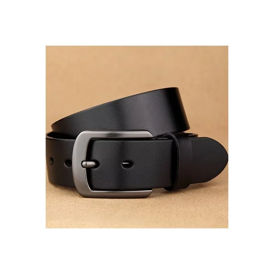 Luxury Cowskin Classic Buckle Belt