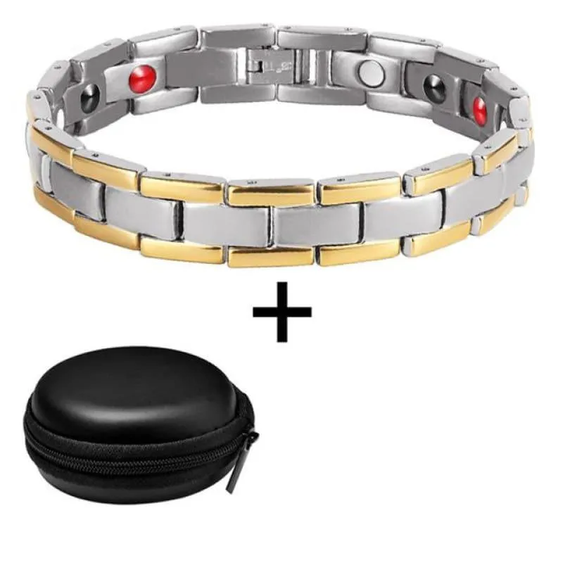 Magnetic Stainless Steel  Men's Bracelets