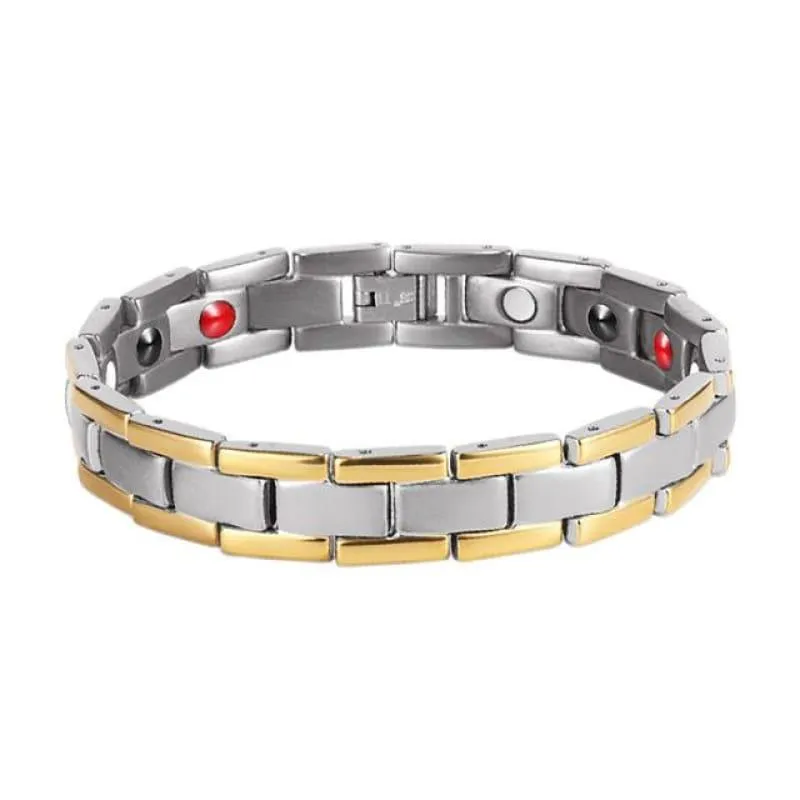 Magnetic Stainless Steel  Men's Bracelets