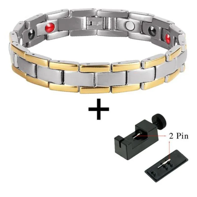 Magnetic Stainless Steel  Men's Bracelets