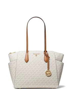 Marilyn Medium Saffiano Leather Satchel