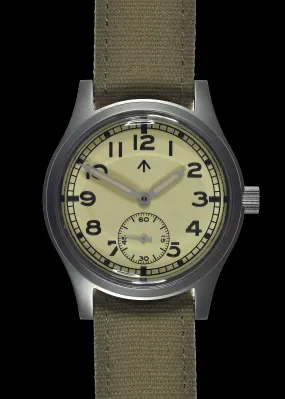 MWC WWII Pattern "ATP" Watch with Cream Dial and 21 Jewel Self Winding Automatic Movement