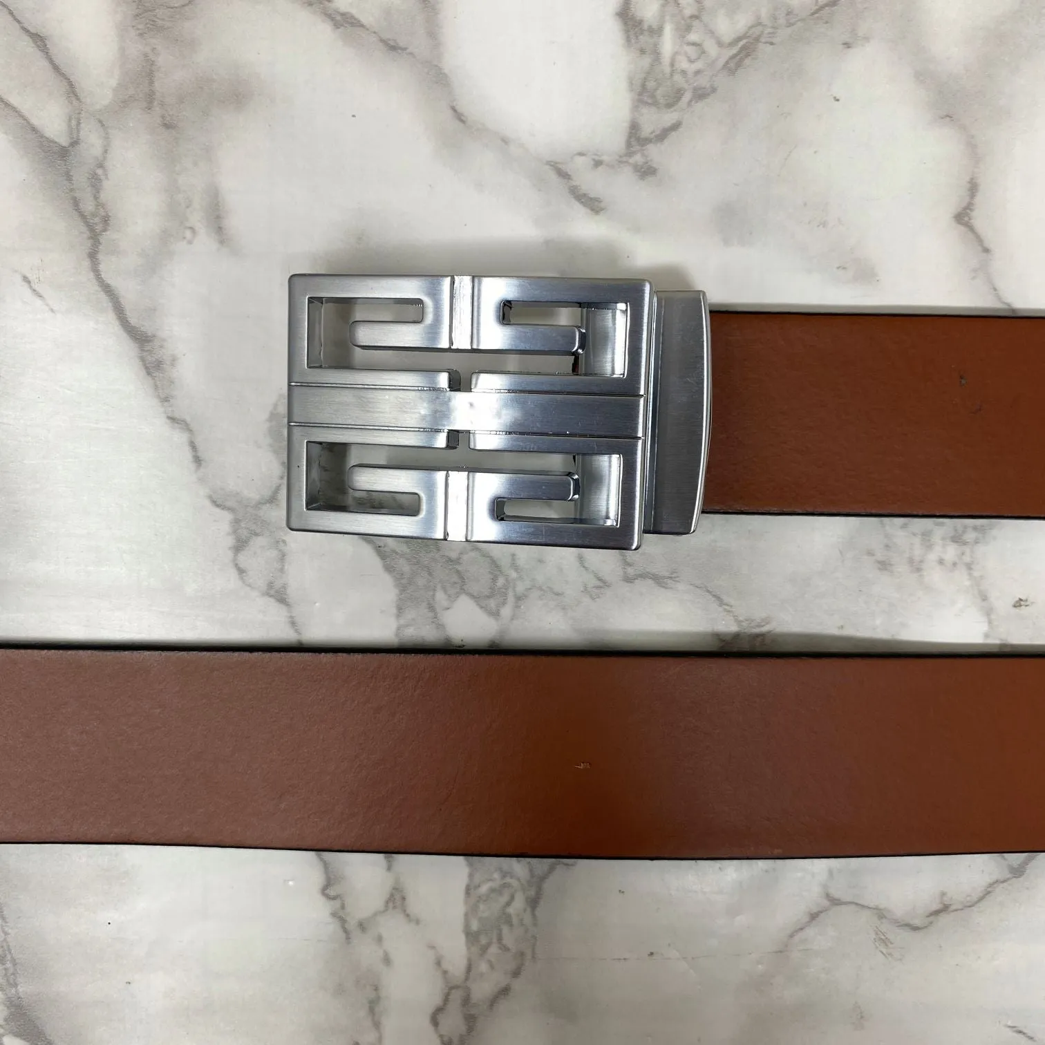 New Arrival Square Formal Leather Belt-JonasParamount