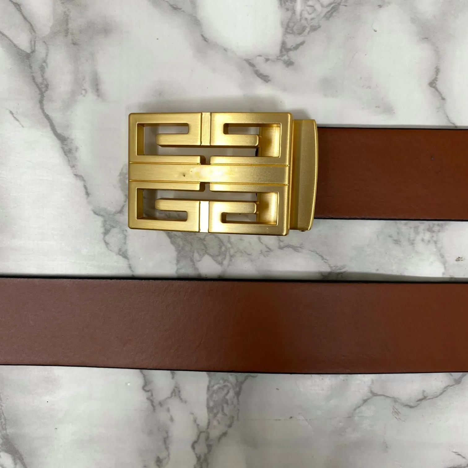 New Arrival Square Formal Leather Belt-JonasParamount